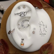 BOHERIES - (1 piece) GEMINI ZODIAC earring Set - GEMINI