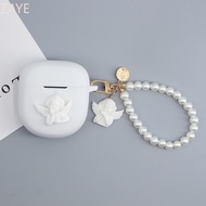 Suitable for Bose QuietComfort Ultra Case Cute Angel Pearl Bracelet Keychain Pendant Bose QuietCom