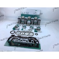 4JB1 Engine Rebuilding Kit With Cylinder Gasket Set Piston Rings Liner Bearings For Isuzu 4JB1 Diese