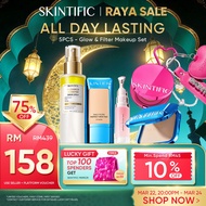 [NEW] SKINTIFIC GLOW PERFECT MAKEU SET - Cooling Spray Pad+Glow Perfect Cushion+TWC Ultra PowderF+Se