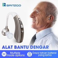 Britzgo Alat Bantu Dengar digital pendengaran telinga orang tua original terbaik hearing aid