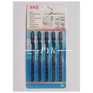 Jig Saw Blade Set Jig Woodworking Of 5 Pieces T244D