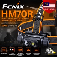FENIX HM70R - 1600 LUMEN CW NW & Red Light Rechargeable Headlamp - ORIGINAL - Ready Stock in MALAYSI