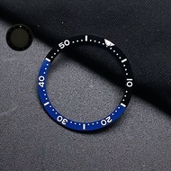 Flat 38mm*31.5mm Ceramic Bezel and Diving watch Insert Watch Replace Watch Face Watch Bezel Inserts