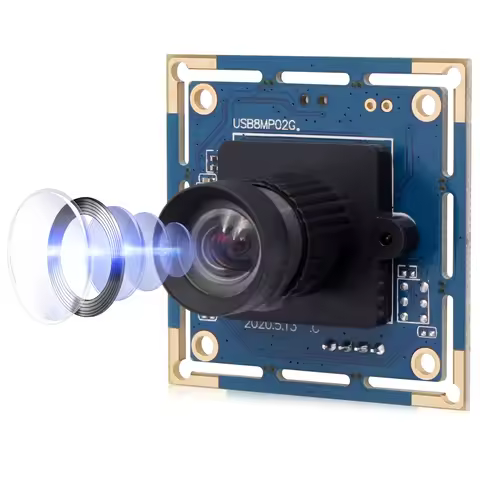 HD Mjpeg YuY2 8mp digital (1/3.2'') sensor mini usb webcam camera module ELP-USB8MP02G-L75