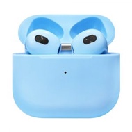 Asaki Bluetooth Earphone หูฟังบลูทูธ หูฟังไร้สาย TWS BT5.0 เบสหนัก รุ่น AK-PODS3 -สีฟ้า