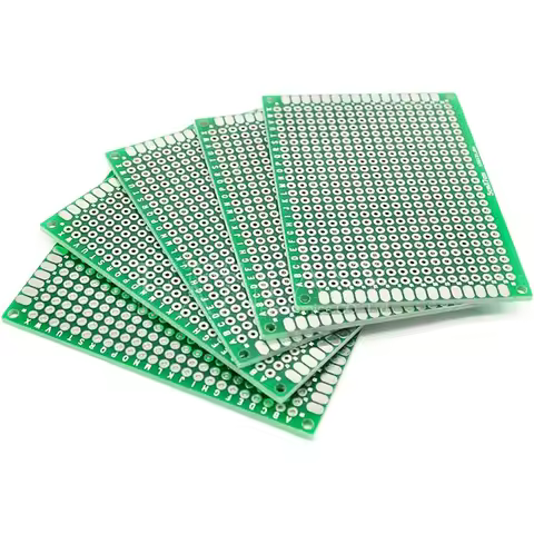 5/10PCS 5X7CM PCB Prototype Board,Double Sided PCB Proto Board for DIY Solder Breadboard,5X7cm(1.97"