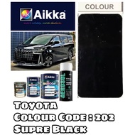 Aikka paint Toyota 202 （super black）