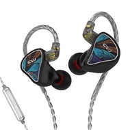 CVJ Angel Wings เทคโนโลยีไฮบริดไฮไฟเพลงหูฟังแบบมีสายพร้อมไมโครโฟน