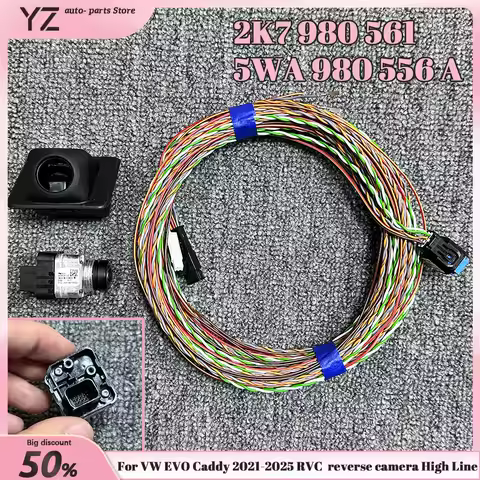 Reverse Camera High Line For VW EVO Caddy 2021-2025 RVC 2K7 980 561 2K7980561 5WA 980 556 A 5WD98055