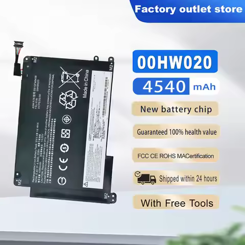 DXT New Laptop Battery 00HW020 SB10F46458 For Lenovo ThinkPad Yoga 460 P40 Series Yoga 20GQ 20GR Yog