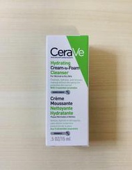 Cerave 適樂膚 溫和洗卸泡沫潔膚乳 15ml