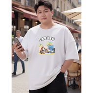 2Y507 [AIYOU] Lelaki Baju T Shirt Men Tshirt Plus Size Korean Style Clothes 1XL-5XL Crop Top Seluar