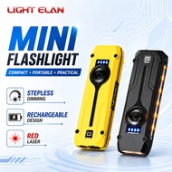 DT011 Work Light RGB Continuous Brightness Adjustment Rechargeable Design Mini Flashlight Size with 
