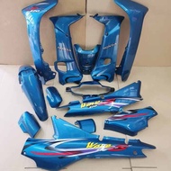 Paketan Body Motor Supra Fit Lama Warna Navy Blue 2004