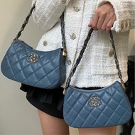 Chanel 牛仔藍 hobo 💙