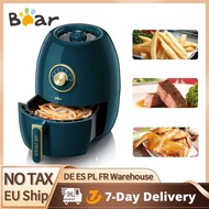3L Air Fryer 1350W Electric Deep Fryers Oil Free Health Fryer Adjustable Timing Cake French Fries Cooker A19A