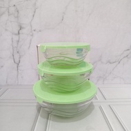 WAVES BOWL 6 SALAD/ KIMGLASS BOWL 3 PCS
