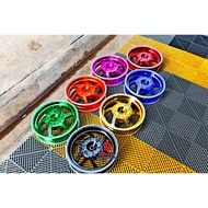 CNC Giorno Wheel Set + Decorative Wheels Aluminum Strong 125