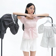 EGALE.ID - Odette Polkadot Top | Petite Mid Big Jumbo Plus Size