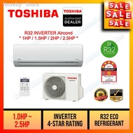 ₪ஐ(Inverter R32) Toshiba 1HP / 1.5HP 2HP 2.5HP Air Conditioner Inverter Aircond Penghawa Dingin