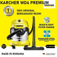 HARGA DISC - Karcher WD4 Premium Vacuum Cleaner Wet and Dry 20 Liter
