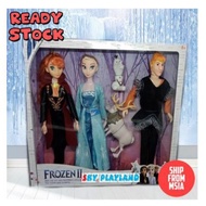 Frozen Adventures Elsa Anna Olaf & Christophe Doll (2374) ♥ READY STOCK ♥
