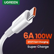 UGREEN 5A USB Type C 40 W Super Fast Charging Cable for Huawei P40/P40 Pro/P40 Pro+/P30 Pro/P10 /P20 /Mate9 /Mate 10 mate 20/Honor 30S/ 10 V10/V20/Honor Note 10/Huawei Mate 10 pro Type-C Cable