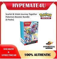 [Ready Stock] Pokemon TCG Scarlet & Violet Journey Together Pokemon Booster Bundle (6 Packs)