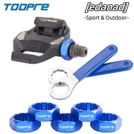 EDANAD 1/2pcs Bicycle Pedal Disassembly Blue Pedal Disassembly Tool Mountain Road Bike Bike Lock