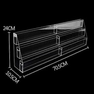 [2429 People Collection] Acrylic Display Stand Book Holder Boxed Pen Holder Book Stocking Holder Gre