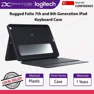 Logitech Rugged Folio 7th and 8th Generation iPad Keyboard Case