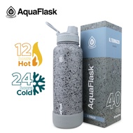 AQUAFLASK (18oz/22oz/32oz/40oz) IL Terrazzo Limited Edition Vacuum Insulated Stainless Steel Drinkin