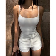 VBS - Women's Mid-Waist Shorts, Thick Formal Straight Pants Women Short Pants