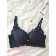 Si bra size 70/75 AB dark blue lace