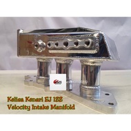 [ READY STOCK ] Perodua Kenari Kelisa Viva 1.0 EJ-DE Velocity Aluminium Intake Manifold 1zz Throttle