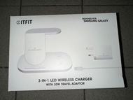 ITFIT Samsung 三合一無線充電板 (包括30W充電器和線) 全新 未用過 LED