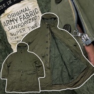 แจ็คเก็ตเดินป่า Vintage 1961 M47 Algerian War Belgium Army Military Field Parka Men Jacket แจ็คเก็ตว