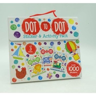 (BBW) Dot To Dot Sticker & Activity Pack - Over 1000 Stickers (ISBN: 9781786708236)