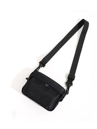 Japanese Style Fashion Crossbody Bag Casual Nylon Cloth Shoulder Bag Waterproof Men Tanker Pouch Men Handbag Bag Phone Pouch