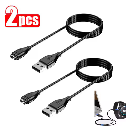 1/2PCS USB Charger For Garmin Forerunner 45 55 245 255 265 745 945 955 965 Magnetic Charging Cable f