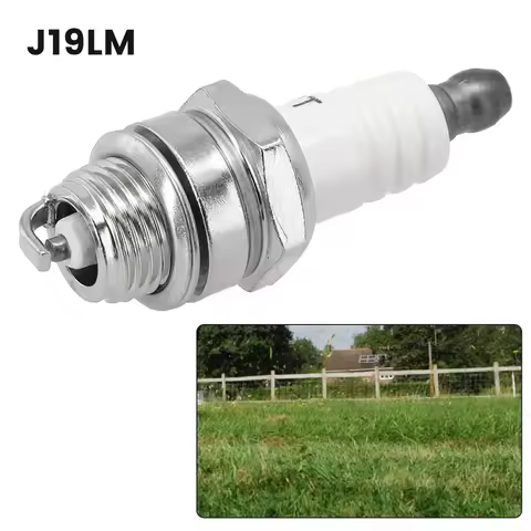 1PCS Lawn Mower Spark Plug Glow Plug Replacement For J8C J8J QJ19LM RJ19LM Cultivator Lawnmower J17L