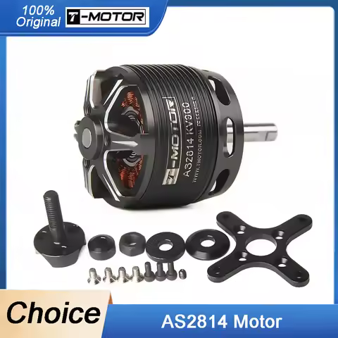 T-Motor AS2814 AS 2814 Long Shaft Brushless Motor KV900 KV1050 KV1200 KV2000 3-4S For 20-30E 3D and 