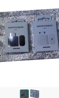 全新原裝快充火牛 Samsung 25W PD Adapter Type-C插口 不包充電線（盒裝版本 門市價$168)