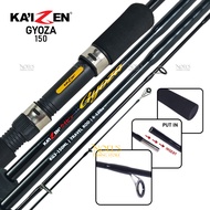 Kaizen GYOZA Fishing Rod | Travel Rod | Solid Fiber | Connect 3 |150 165 180