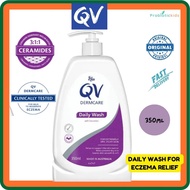 QV Dermcare Daily Wash With Ceramides 350ml [EXP: 02/2031] | QV Dermcare Wash | Eczema daily wash | 