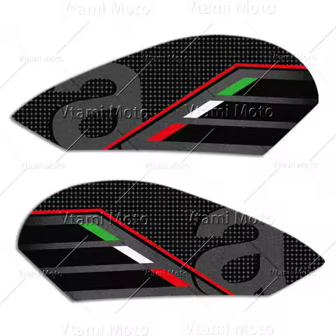 Motorcycle Tank Sticker Fuel Tank Traction Pads Protection Decals For Aprilia RS125 TUONO 125 RS4 12
