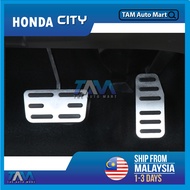 Honda City GM2 GM3 Auto Pedal Non-Slip Pedal Brake Foot Treadle Pad Cover Kit For City TMO (2008-201