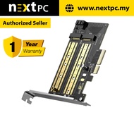 [Ready Stock[ UGREEN M.2 M-KEY + M.2 B-KEY TO PCI-E3.0X4 Express Card (UG-CM302-70504) / 2 Years War