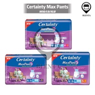 [Bundle of 3/6]Certainty Max Pants M10/L9/XL8 Adult Diapers🔥SG READY STOCK🔥Tena Dr.P